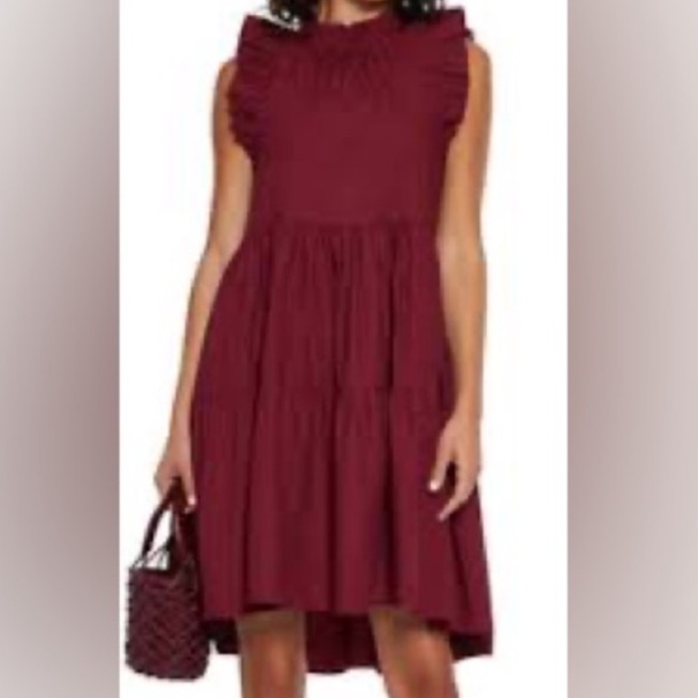 NWT Ulla Johnson Tasmin dress in Claret